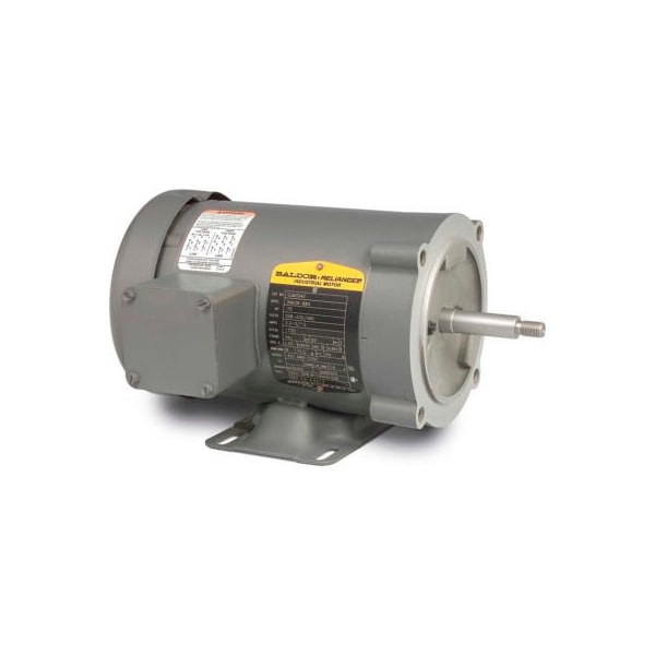 Baldor-Reliance Motor CJM3542, .75HP, 1725RPM, 3PH, 60HZ, 56J, 3420M, TEFC, F1